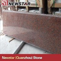 Newstar polished  maple red granite tile