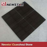 Newstar polished shanxi black granite tile