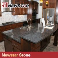 kitchen silver pearl granite countertops