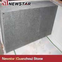 Newstar flamed  black pearl granite tile