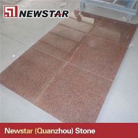 Newstar polished Tian shan red granite tile