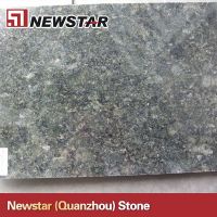 Newstar polished butterfly green granite tile