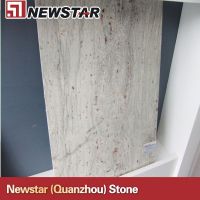 Newstar polished river white  granite tile