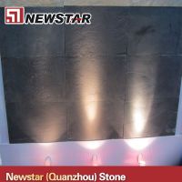 Newstar black slate pattern floor tile