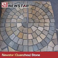Newstar rustly mosaic slate floor tile