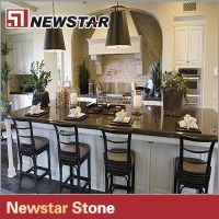 polished ease edge granite countertop