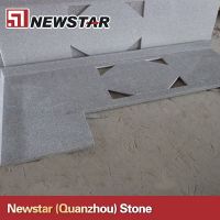 Cheap polished grey granite countertop