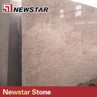 Chinese polished cream color cheap marble tile
