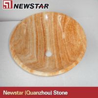 Newstar bahroom honey onyx  sink