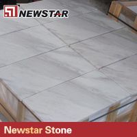 Polished volakas white marble flooring price