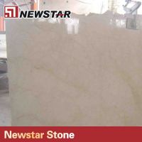 High quality Spanish crema marfil marble slab price