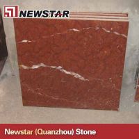 Newstar cheap red marble tiles prices
