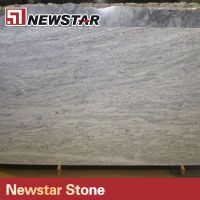 Polished river white brazilian white granite