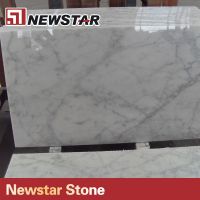 High quality polished carrara white marble
