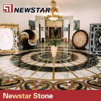 Chinese hot sales polished marble floor tile for living room patterns