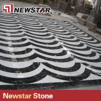 Popular high quality China tile floor patterns waterjet
