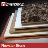 A quality hot sales polished marble aluminum composite panel