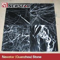 nero margiua black marble tiles