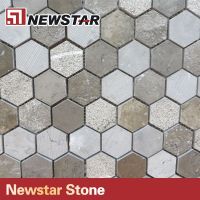 Newstar polished cheap tiles mosaic
