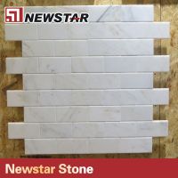 Newstar polished cheap white mosaic tiles
