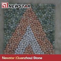 Newstar polished mixed pebble tiles