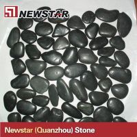Newstar polished cheap pebble tile