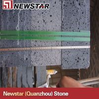 Newstar cheap black lava stone slabs