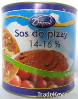 pizza sauce 14-16% in 3 kg tin pure