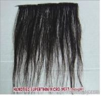 Indian Remy Hairs, Machine Wefts and Hand-tied Wefts