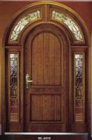 steel wooden armored door