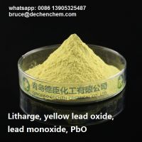 Litharge, yellow lead oxide, red lead oxide Pb3O4, PbO