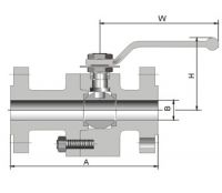 2 PC Body Floating Ball Valve