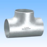 China stainless steel butt weld tee