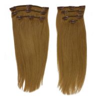 Hot selling Color Clip In Hair Extension (5A grade)