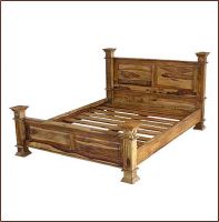 WOODEN BED