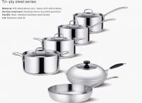 3-Ply Clad Metal cookware