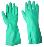 Green Nitrile glove