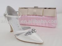 bridal shoes and bridal handbags