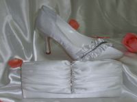 wedding shoes and wedding handbags