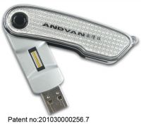 Knife shape biometric encrypted usb drives