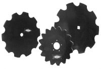 plain and notched disc blades for agricultural machines