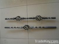 2012 china factory hand hammered wrought iron balusters of staircase