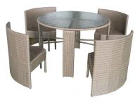 outdoor dining set-patio furniture-wicker chair