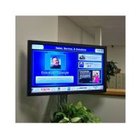 42inch LED wall mounted touch screen kiosk