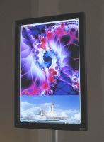 47inch Touch screen lcd advertising display kiosk