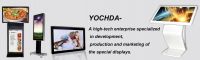 46inch standing touch screen ads player for hotel and restaurant