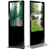 Floor 52 inch Standing LCD media kiosk With Max Resolution1920x1080