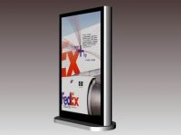 floor- stand lcd/led digital signage advertising touch+pc+wifi