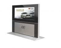 Bank LCD/LED Stand Alone information media player touch+pc+ wifi