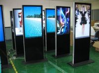 floor standing ad kiosk in software